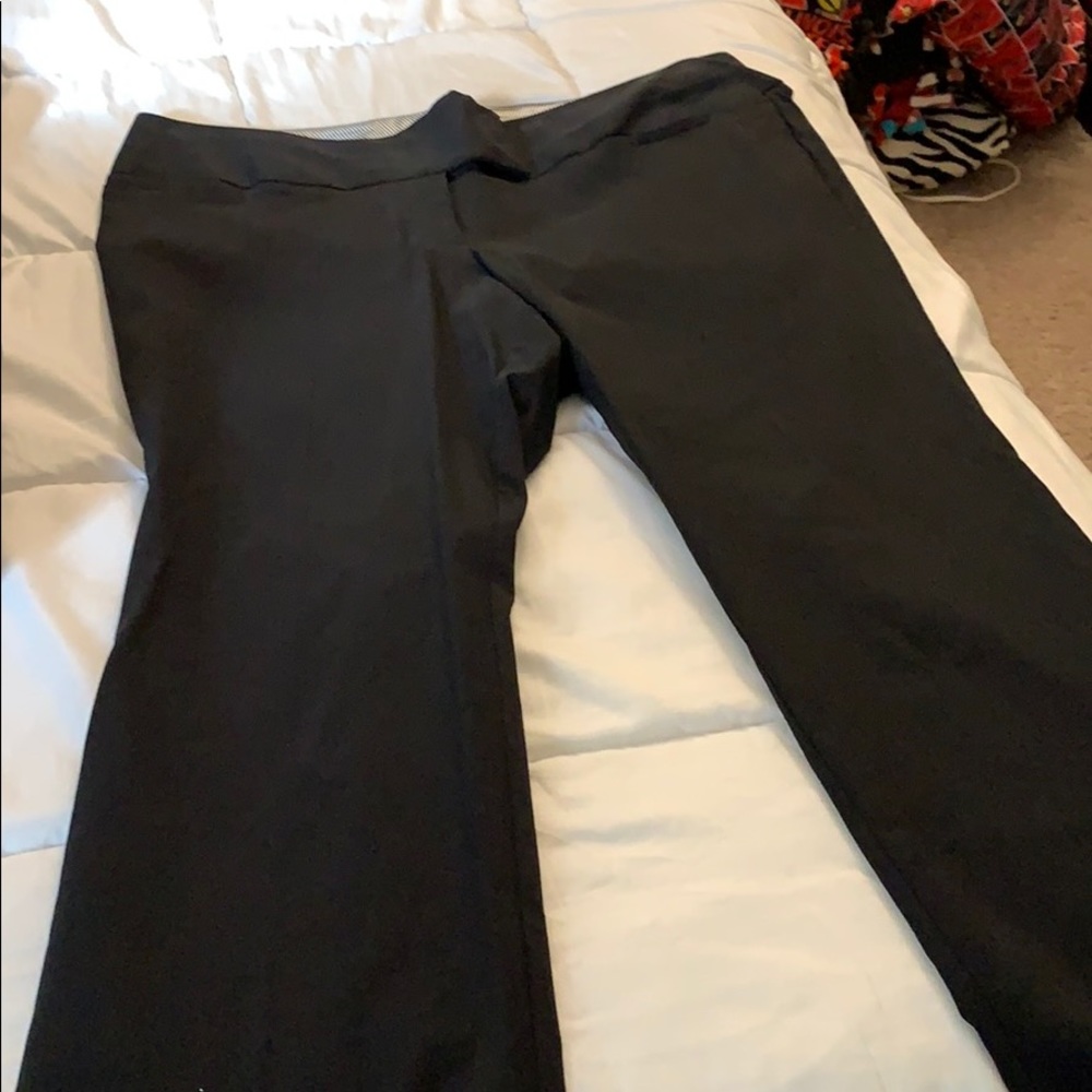 Black womans dress trousers